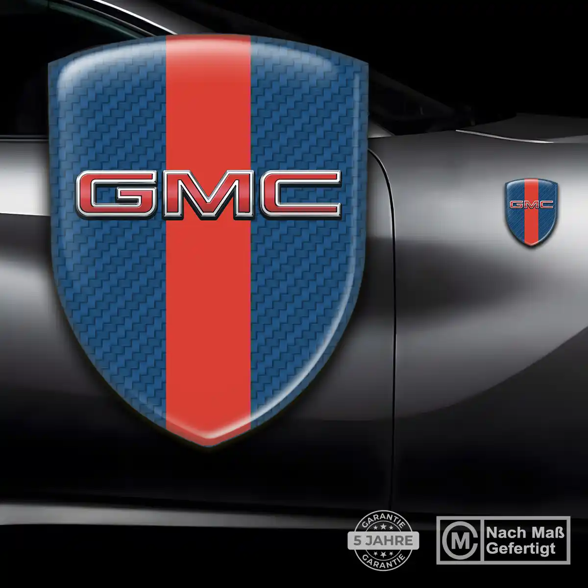 GMC Silikon Aufkleber Elegantes Design