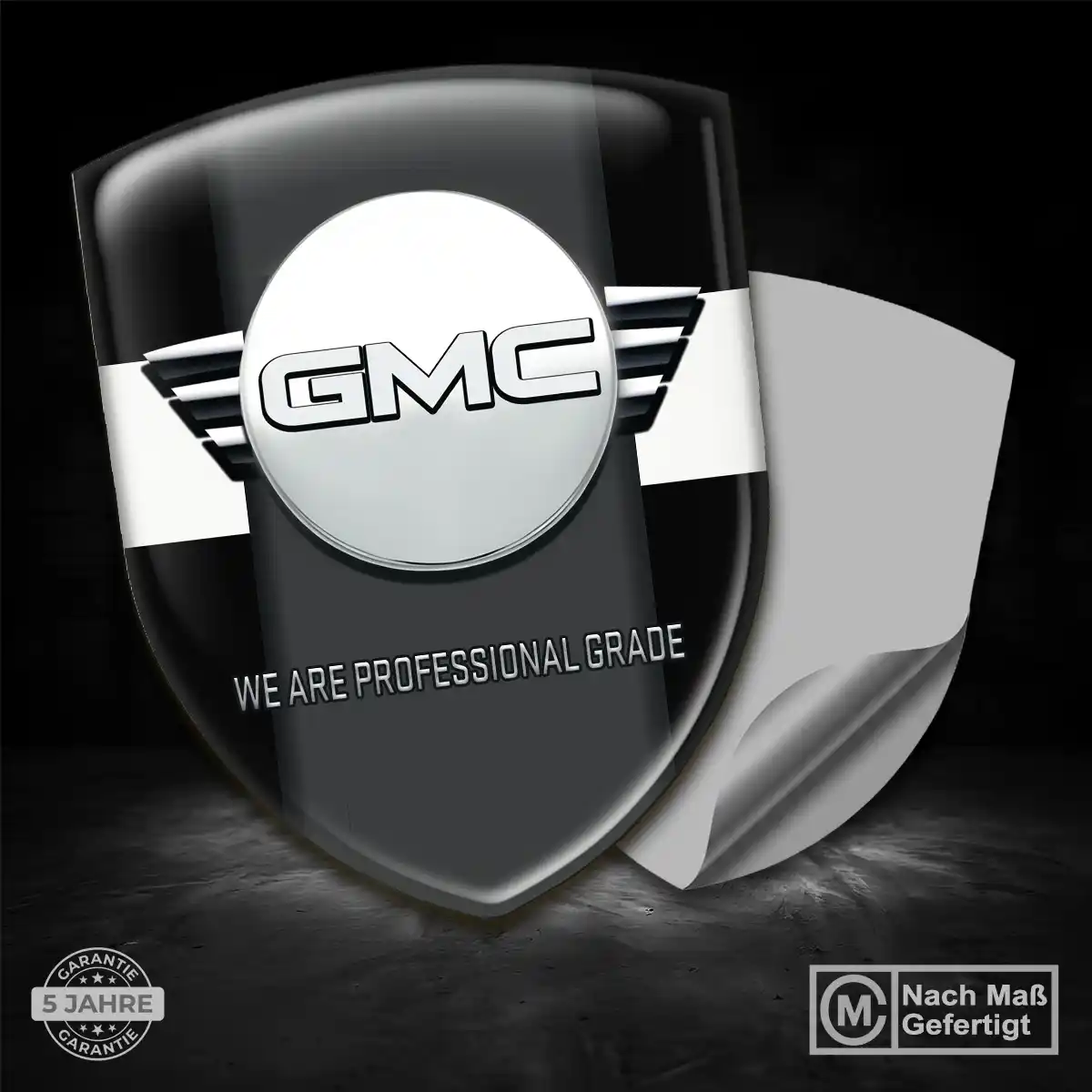 GMC Silikon Aufkleber Embleme Auto Premium-Edition