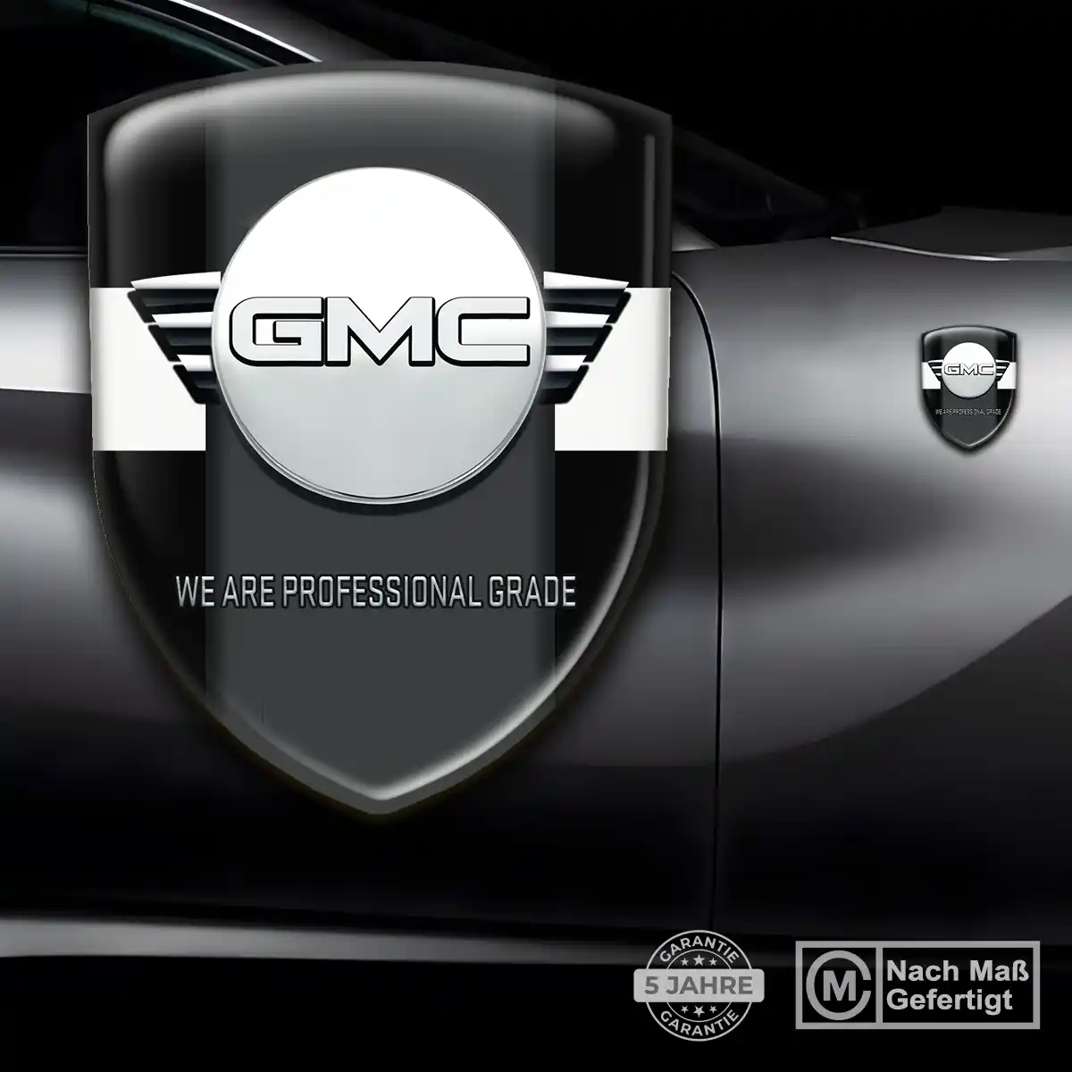 GMC Silikon Aufkleber Embleme Auto Premium-Edition