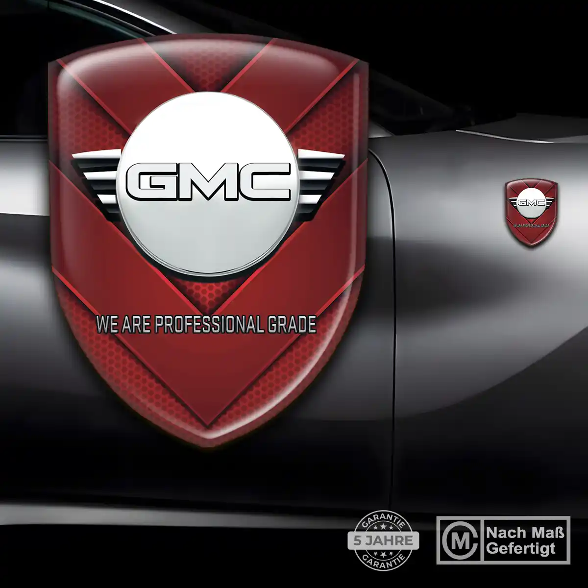 GMC Silikon Aufkleber Embleme Luxus-Edition