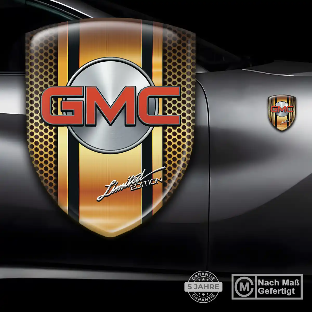 GMC Silikon Aufkleber Luxus-Edition