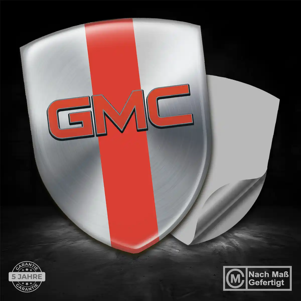 GMC Silikon Aufkleber Stilvolles Design
