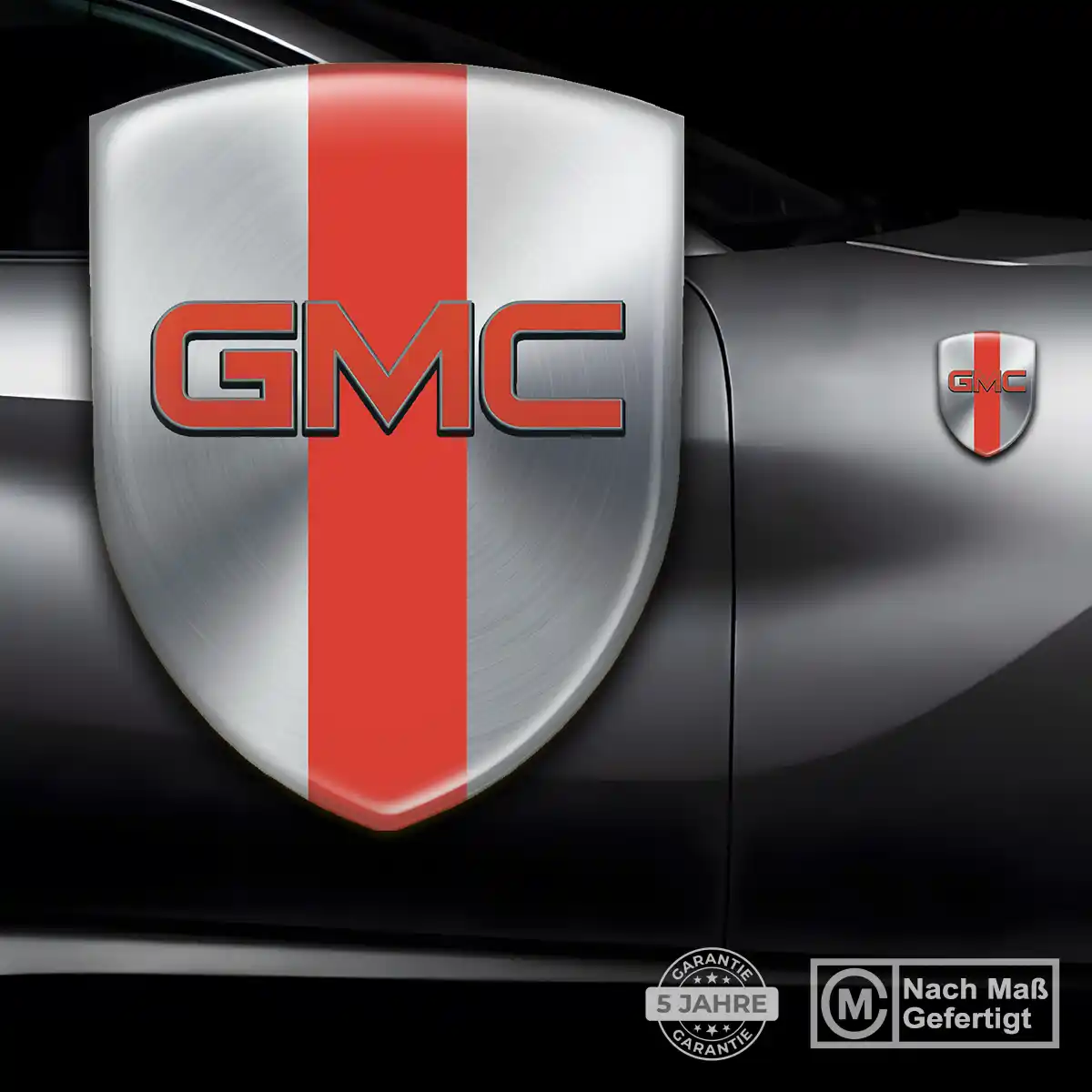 GMC Silikon Aufkleber Stilvolles Design