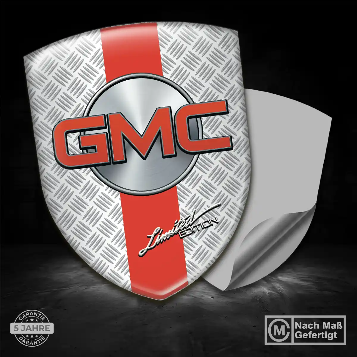 GMC Silikon Aufkleber Wappen Auto Hohe Qualität