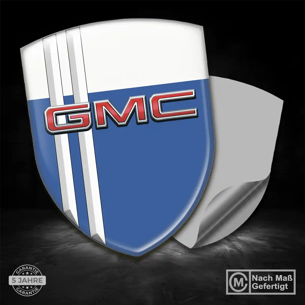 GMC Silikon Aufkleber Wappen Exterieurdesign