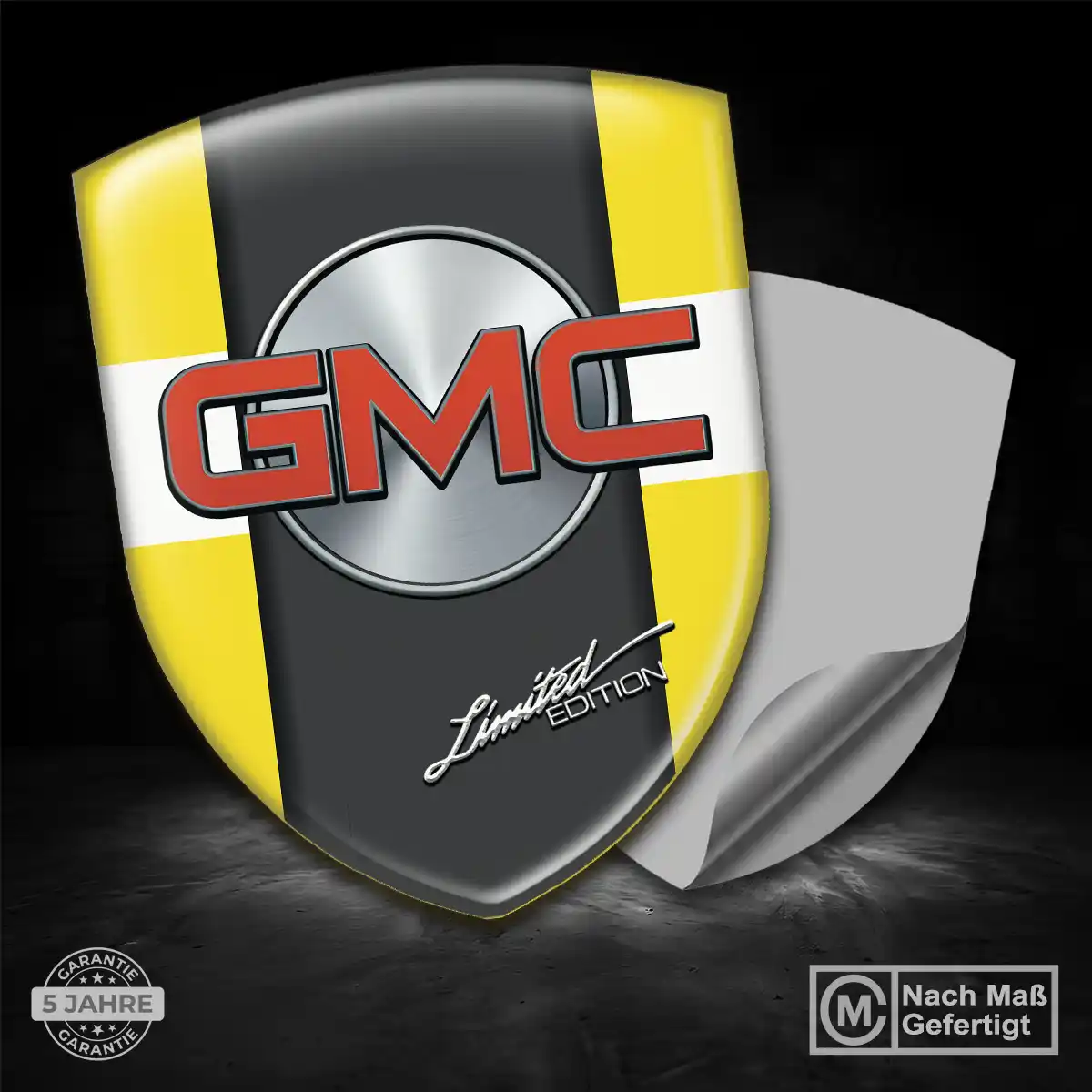 GMC Wappen Aufkleber Auto Elegantes Design