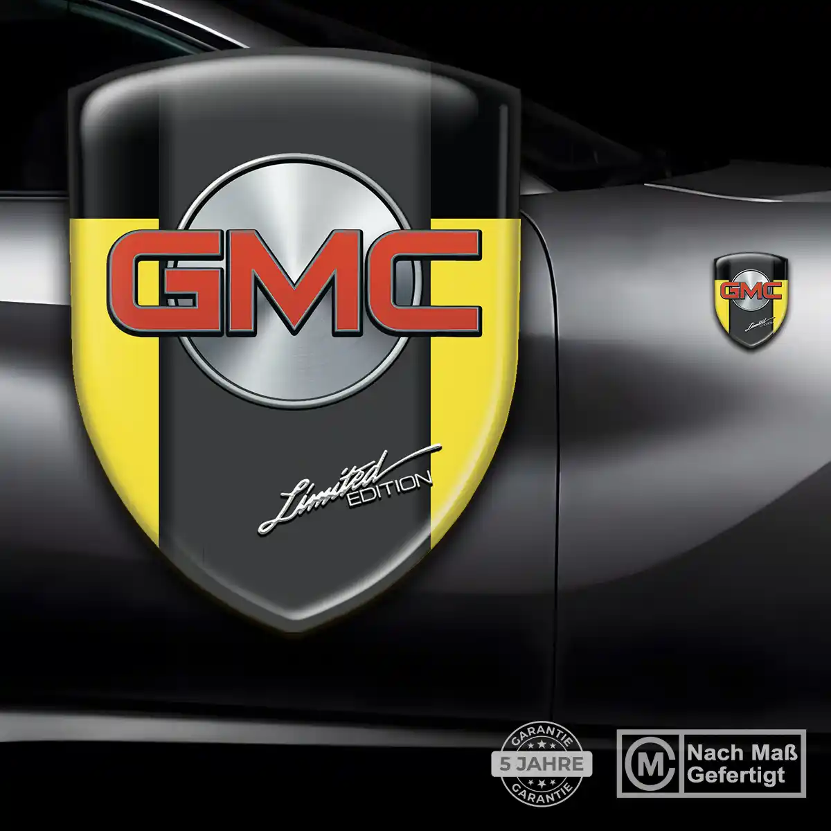 GMC Wappen Aufkleber Auto Interieurdesign