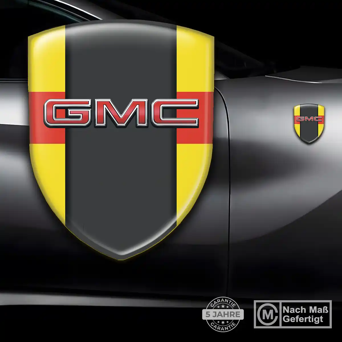 GMC Wappen Aufkleber Auto Luxus-Edition