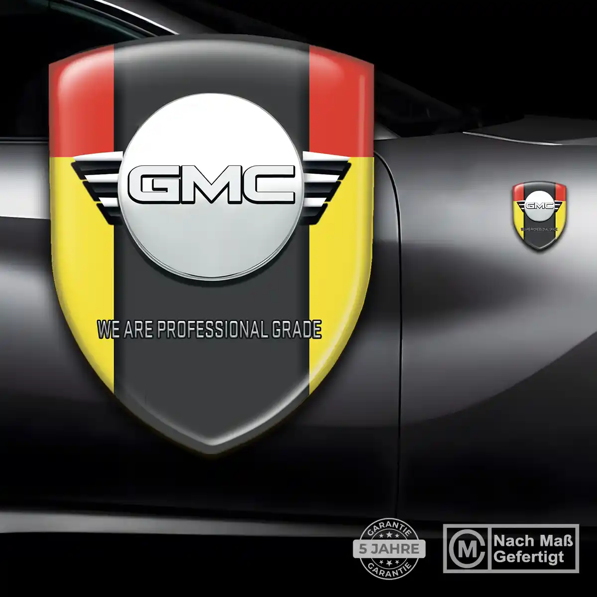 GMC Wappen Aufkleber Auto Premium-Edition