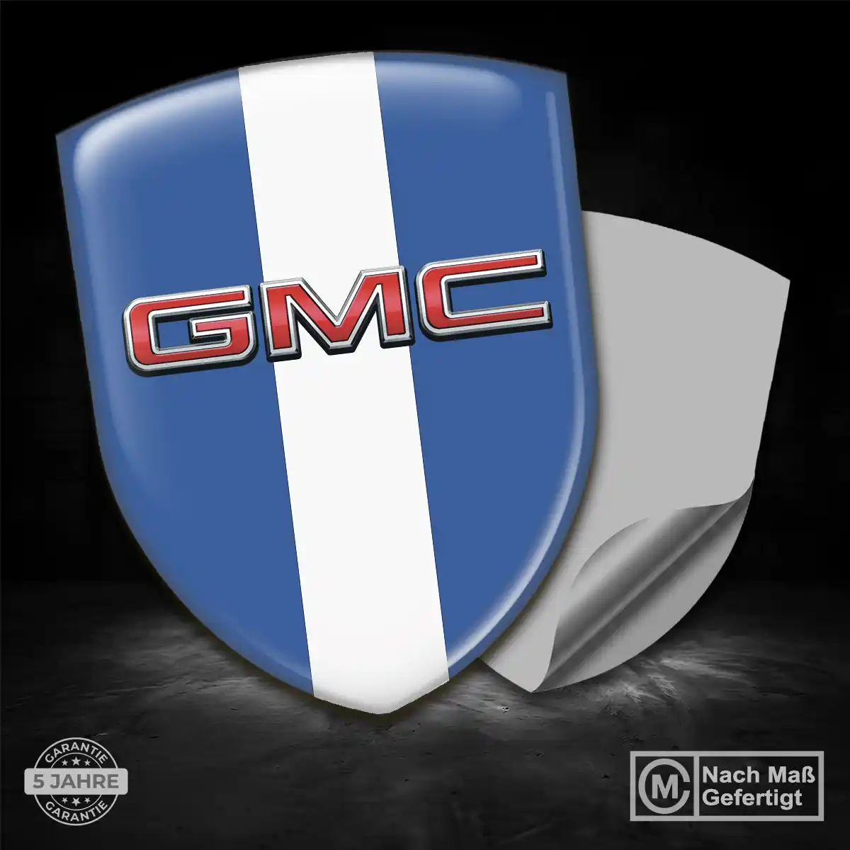 GMC Wappen Aufkleber Auto Stilvolles Design