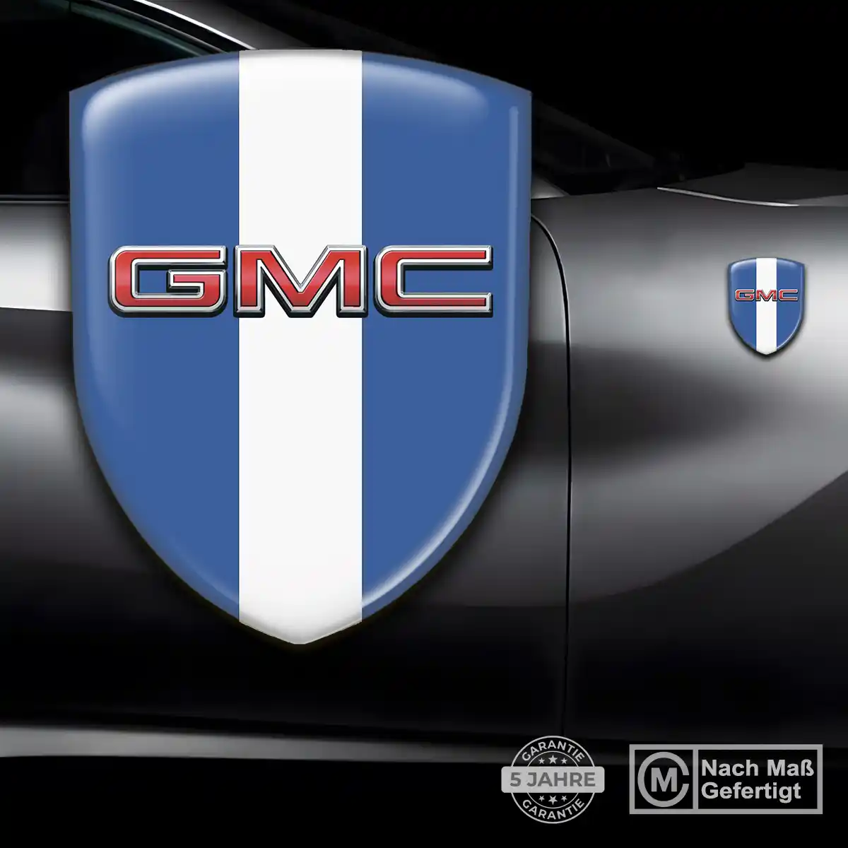 GMC Wappen Aufkleber Auto Stilvolles Design