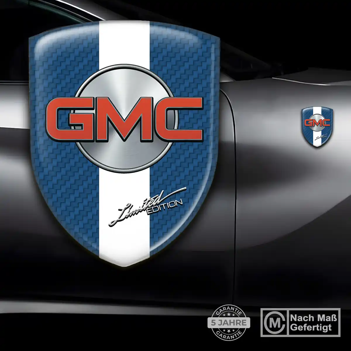 GMC Wappen Aufkleber Auto Tuningfahrzeug