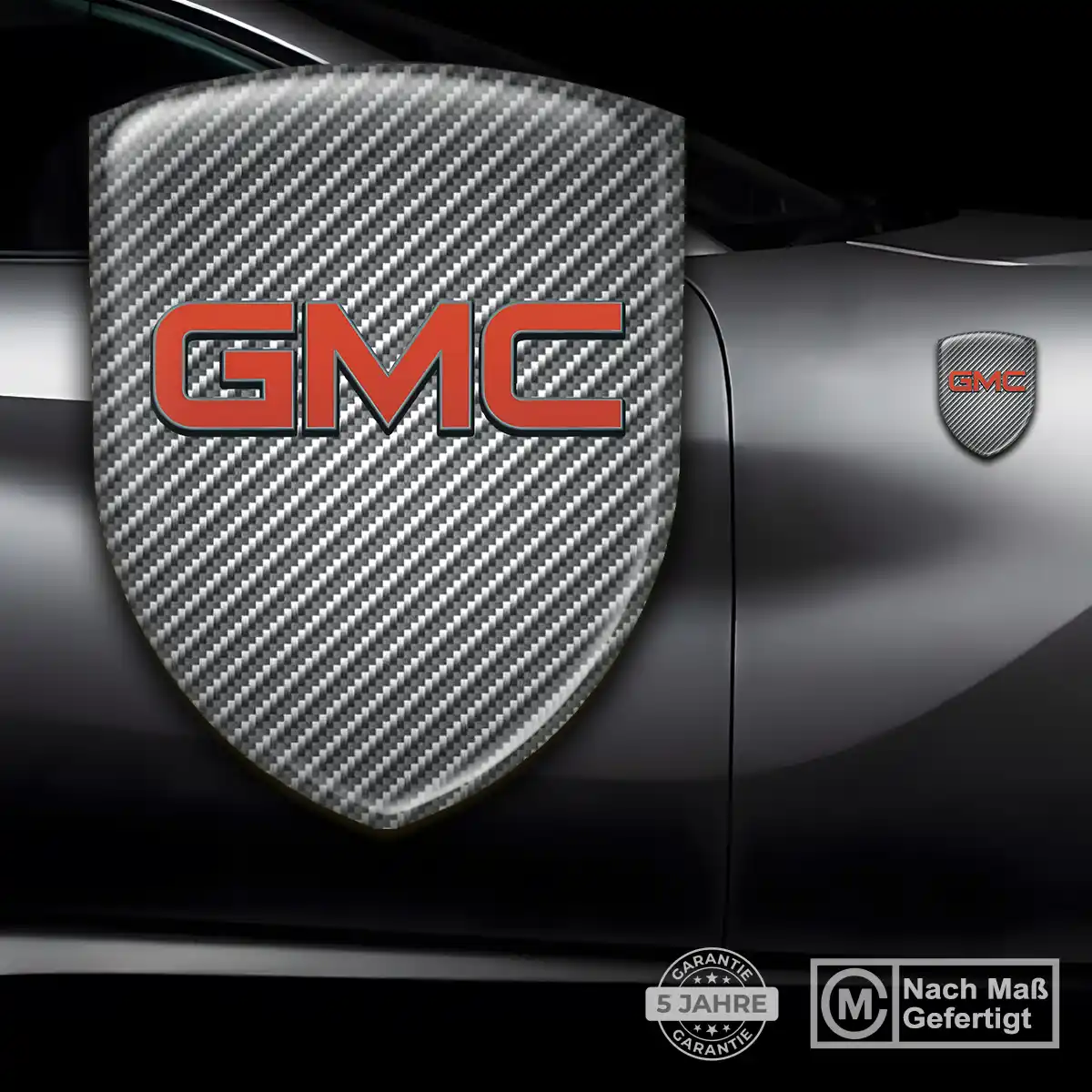 GMC Wappen Aufkleber Elegantes Design