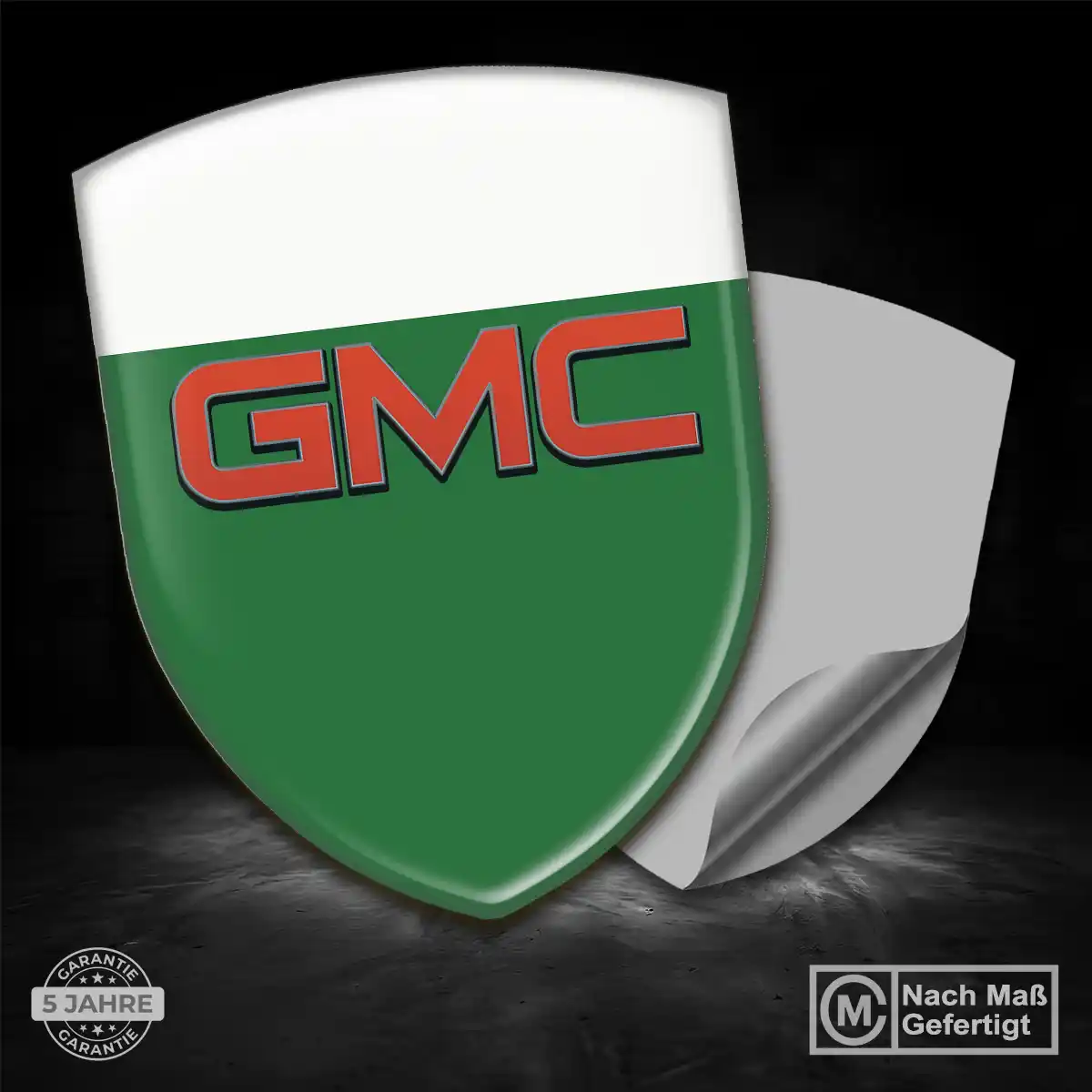 GMC Wappen Aufkleber Emblem Auto Interieurdesign