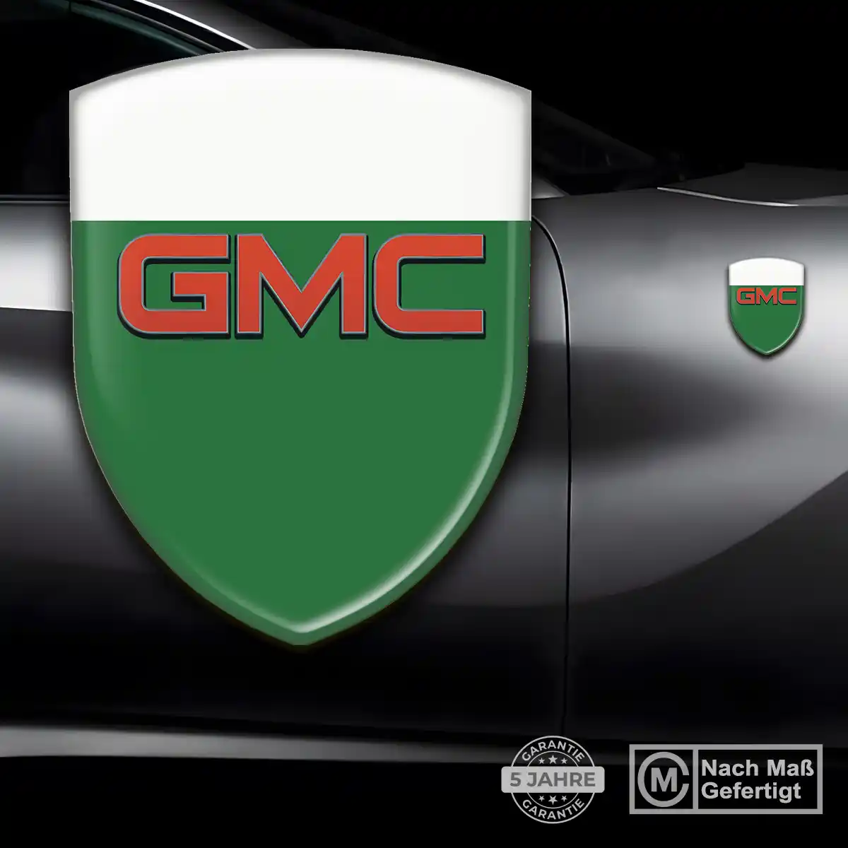 GMC Wappen Aufkleber Emblem Auto Interieurdesign