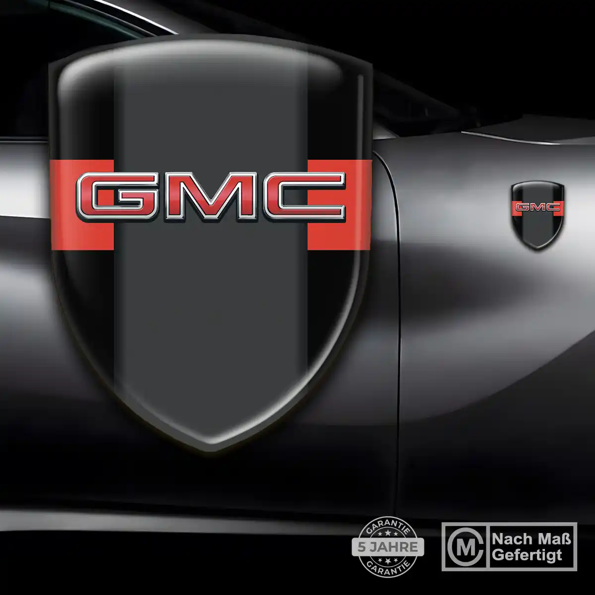 GMC Wappen Aufkleber Emblem Auto Limitierte Auflage