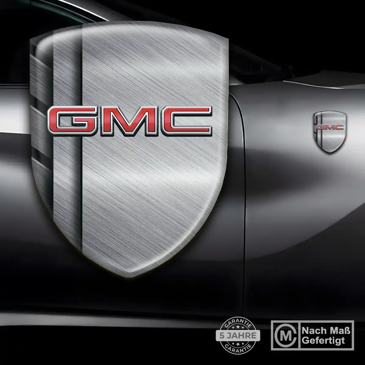 GMC Wappen Aufkleber Emblem Auto Luxus-Edition