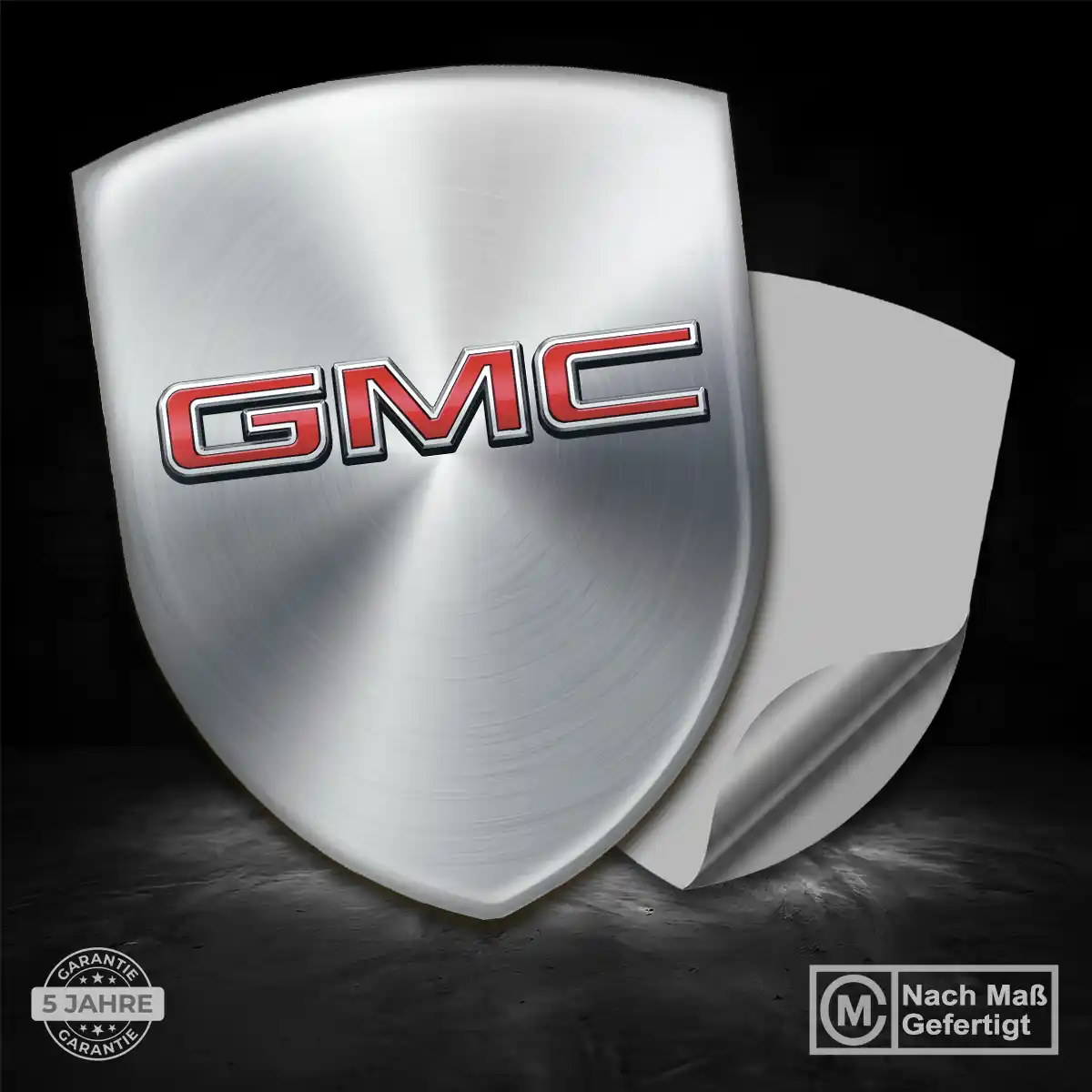 GMC Wappen Aufkleber Emblem Auto Premium-Edition