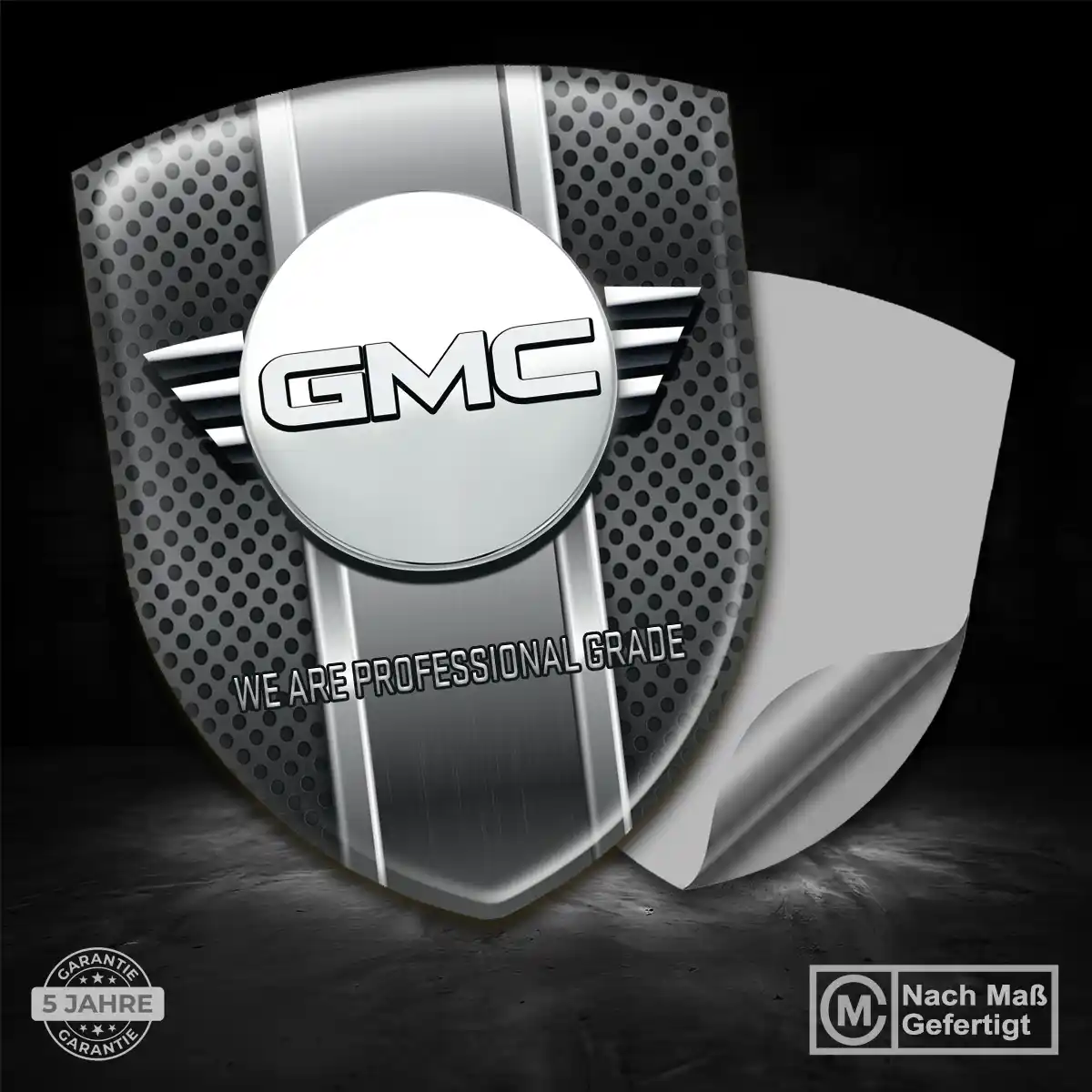 GMC Wappen Aufkleber Emblem Auto Premiumqualität