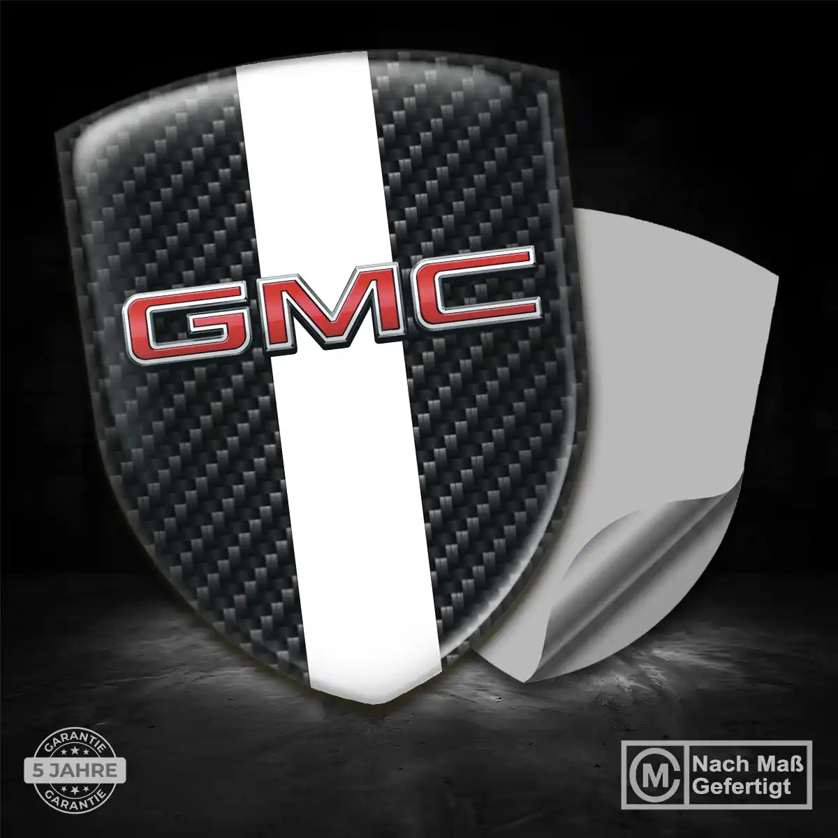 GMC Wappen Aufkleber Emblem Elegantes Design