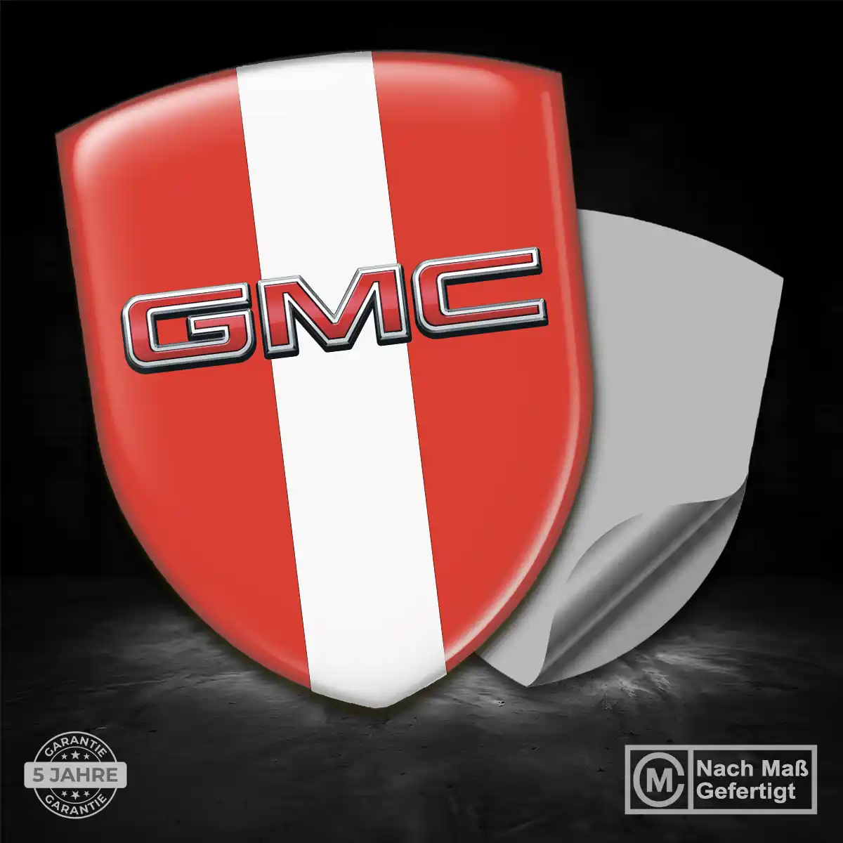 GMC Wappen Aufkleber Emblem Hohe Qualität