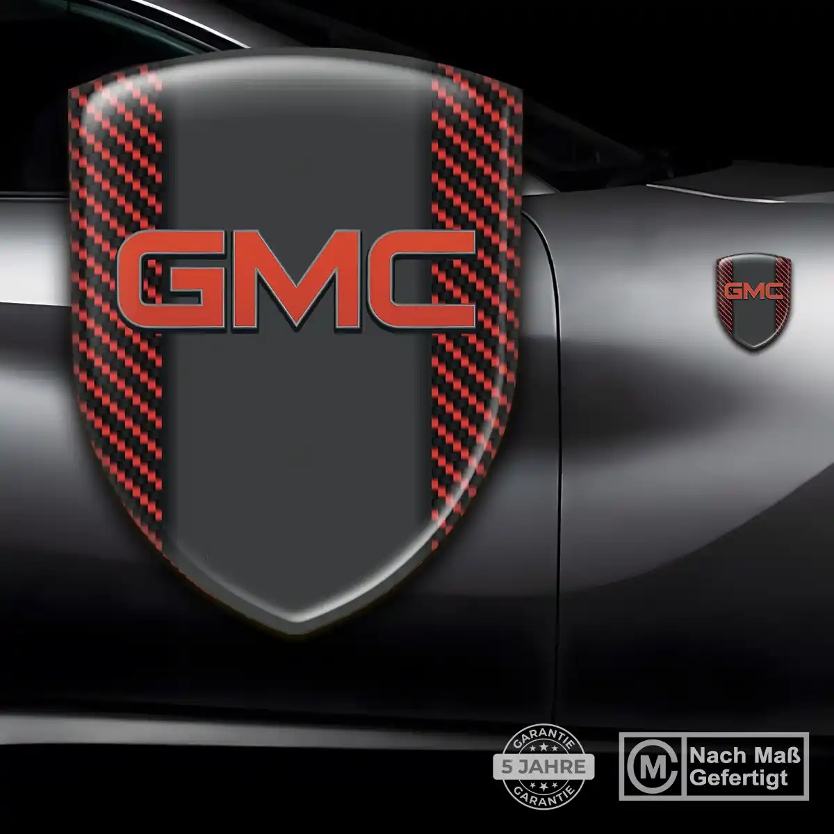 GMC Wappen Aufkleber Emblem Limitierte Auflage