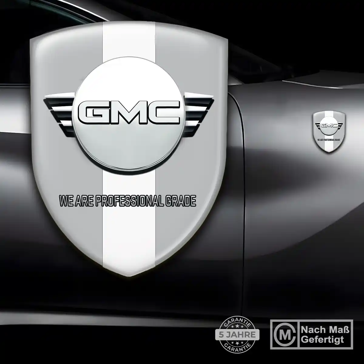 GMC Wappen Aufkleber Emblem Tuningfahrzeug