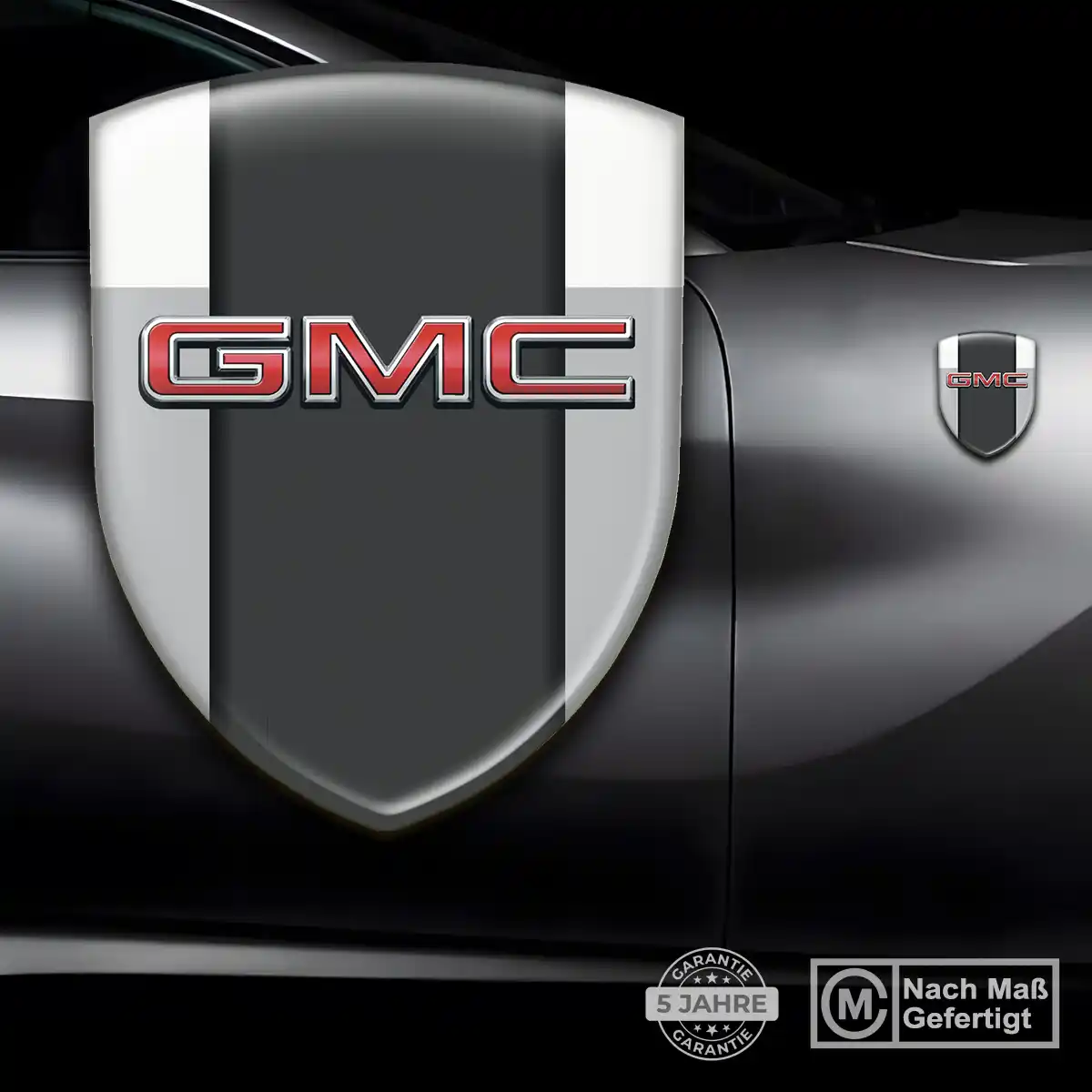 GMC Wappen Aufkleber Hohe Qualität