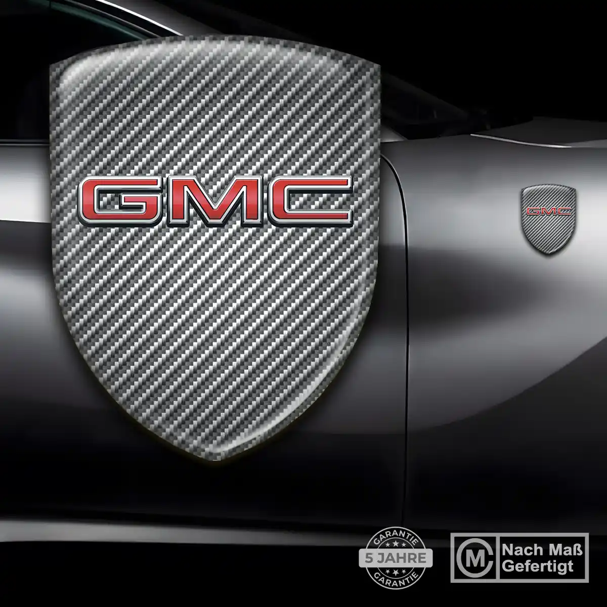 GMC Wappen Aufkleber Limitierte Auflage