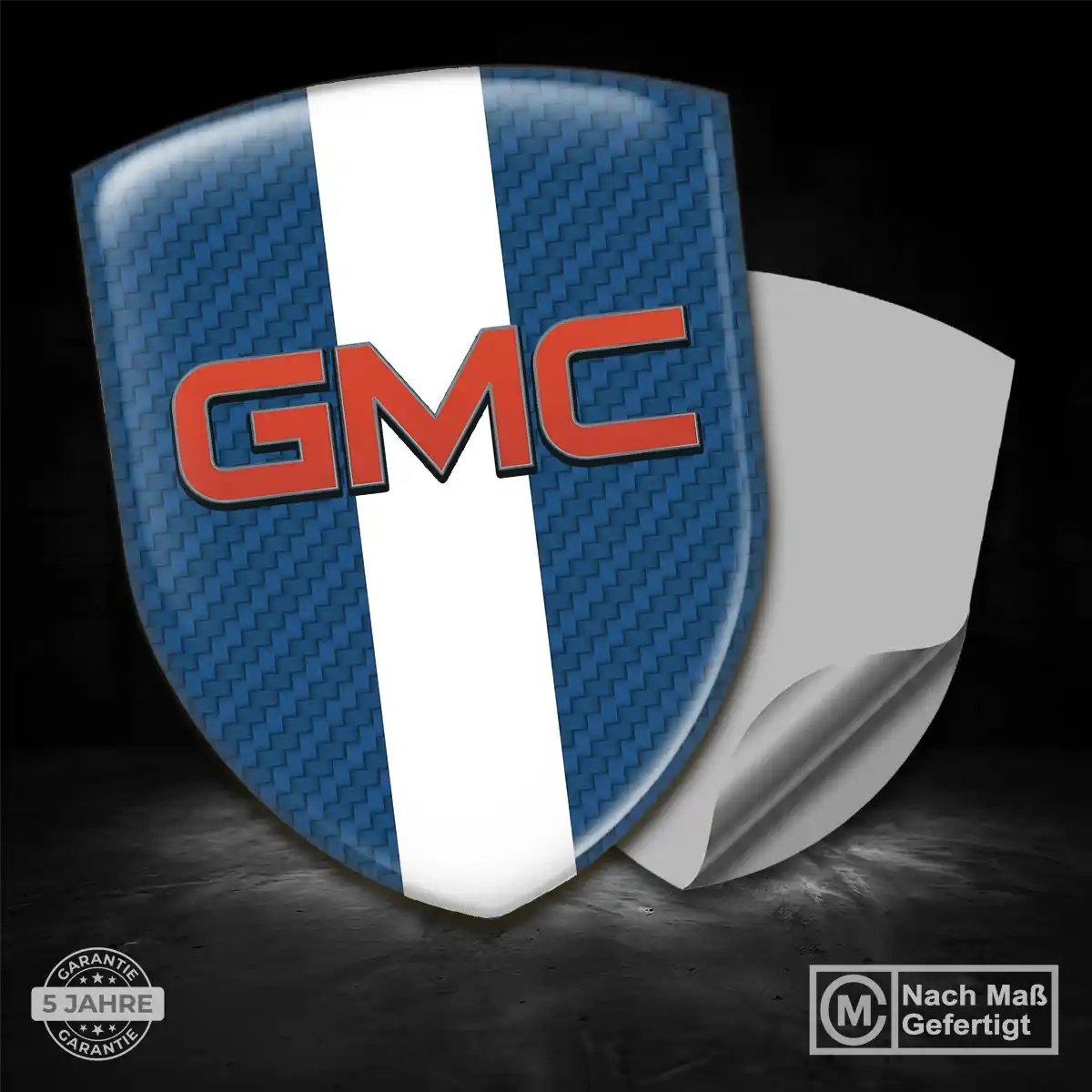 GMC Wappen Aufkleber Luxus-Edition