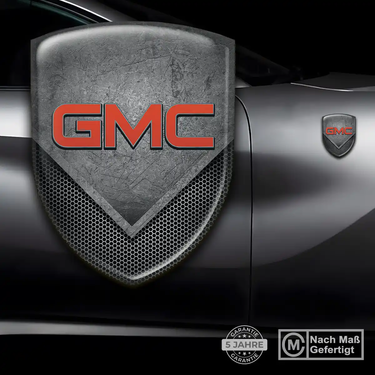GMC Wappen Aufkleber Markenedition