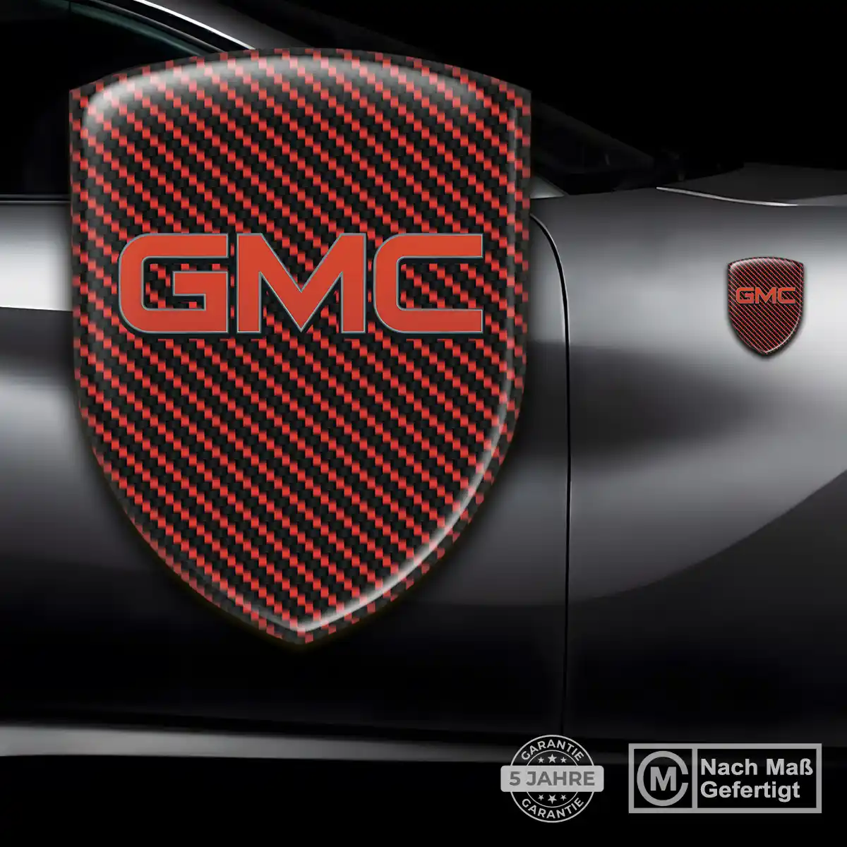 GMC Wappen Aufkleber Premiumqualität