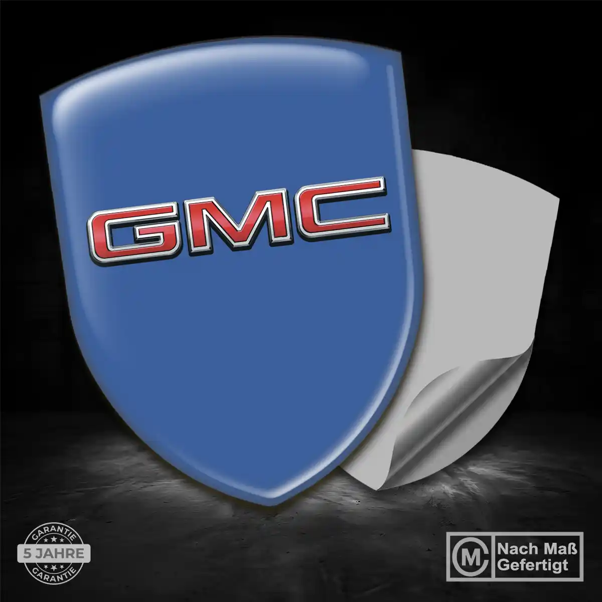 GMC Wappen Aufkleber Tuningfahrzeug