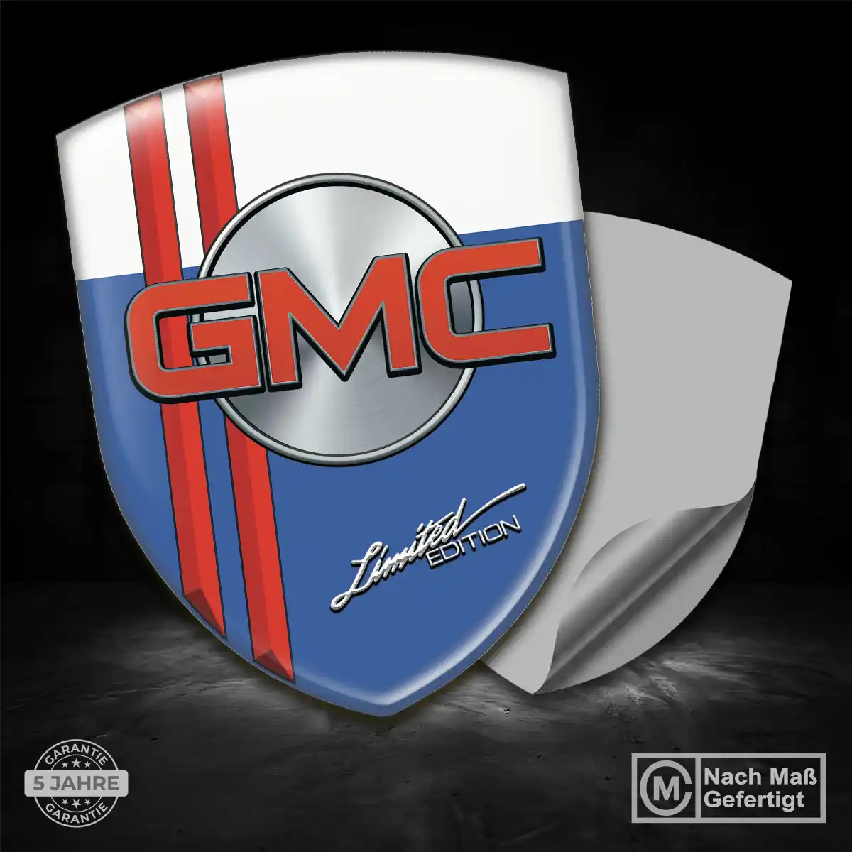 GMC Wappen Emblem Aufkleber Auto Hohe Qualität