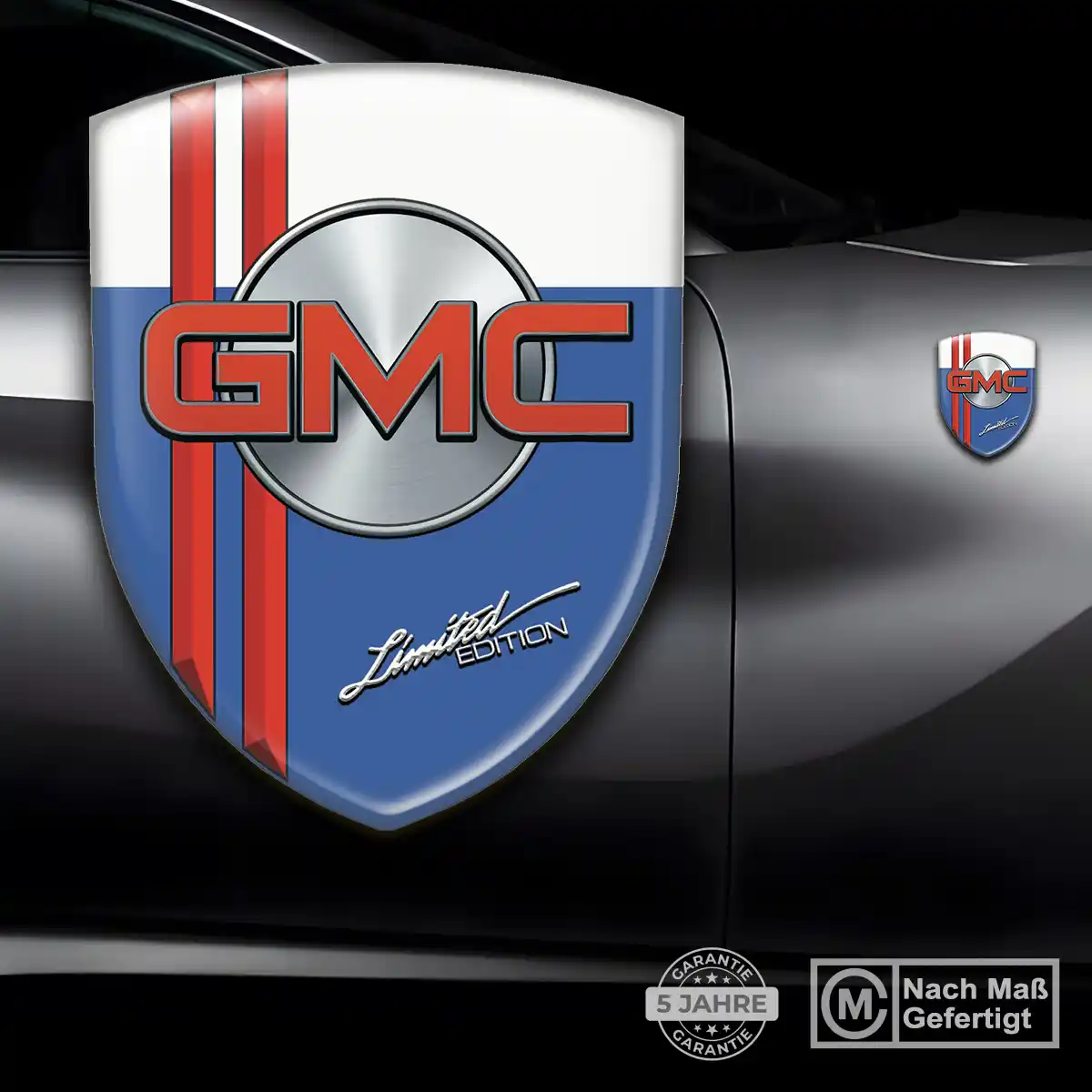 GMC Wappen Emblem Aufkleber Auto Hohe Qualität