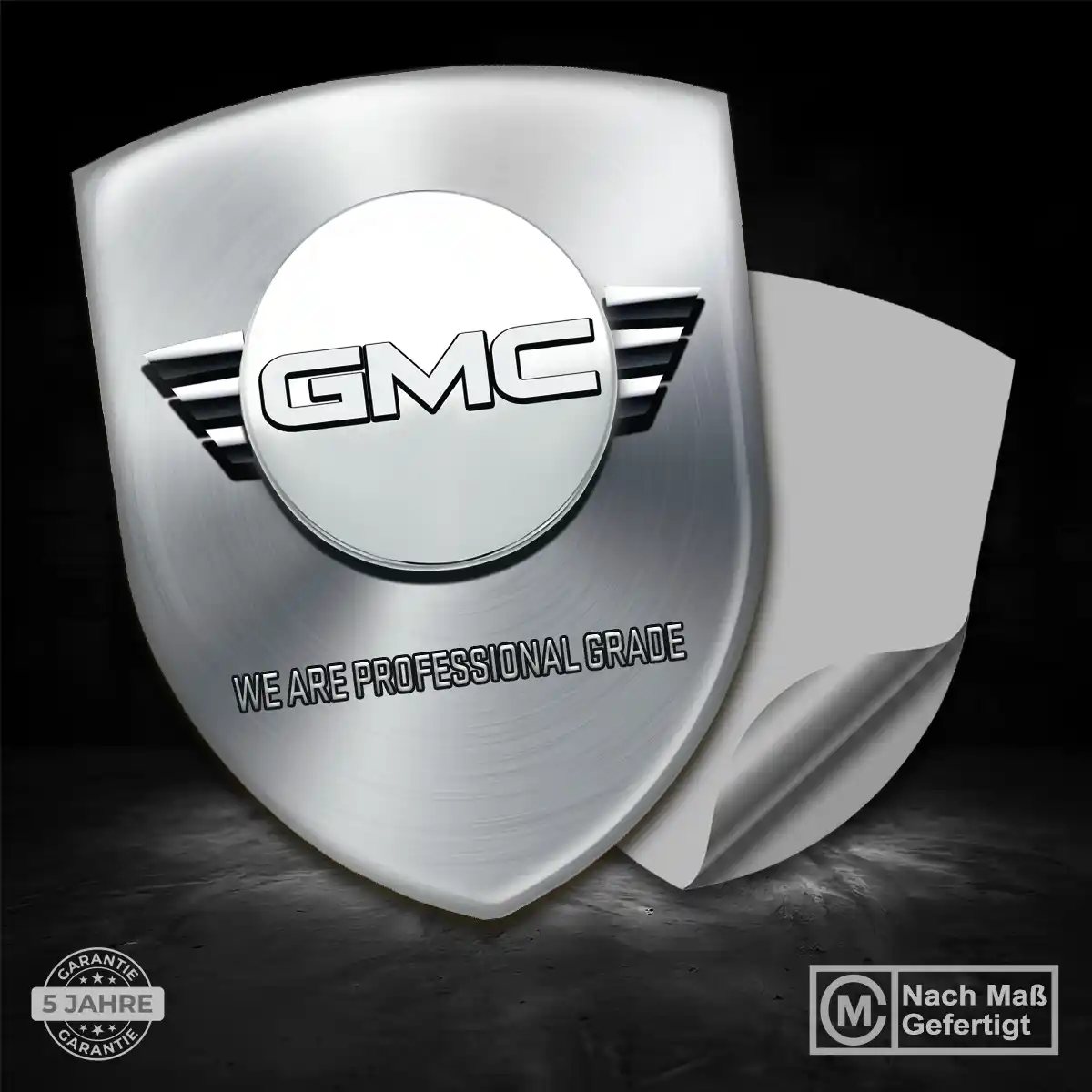 GMC Wappen Emblem Aufkleber Auto Interieurdesign