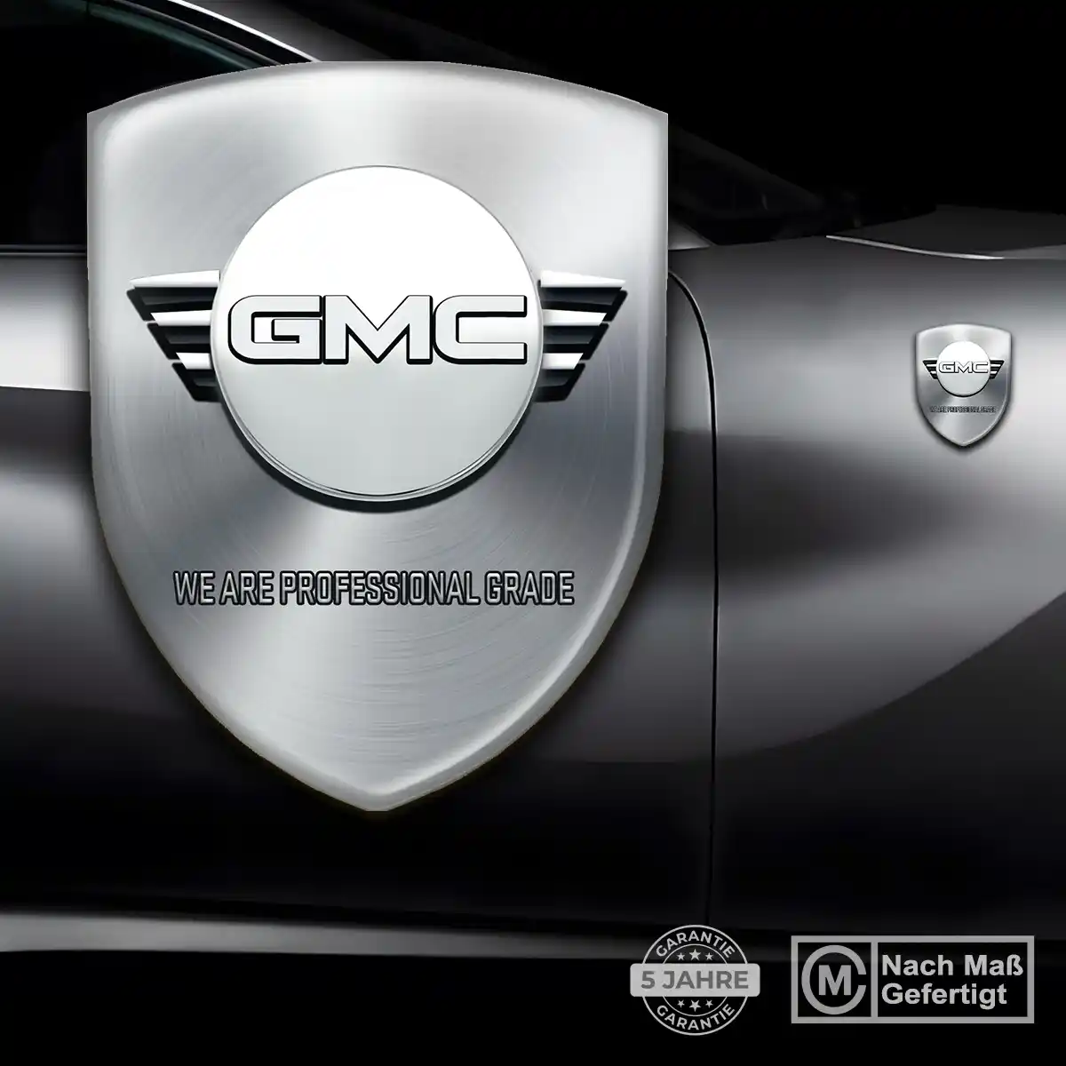 GMC Wappen Emblem Aufkleber Auto Interieurdesign