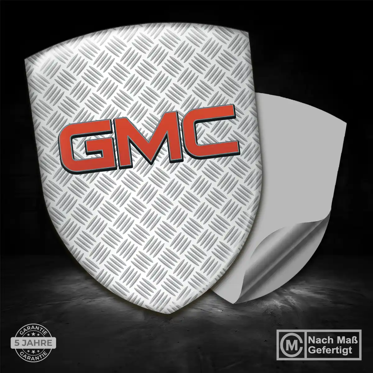 GMC Wappen Emblem Aufkleber Auto Premiumqualität
