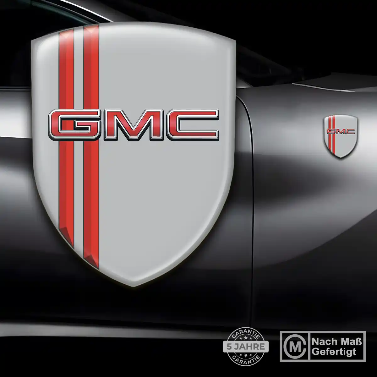 GMC Wappen Emblem Aufkleber Auto Tuningfahrzeug