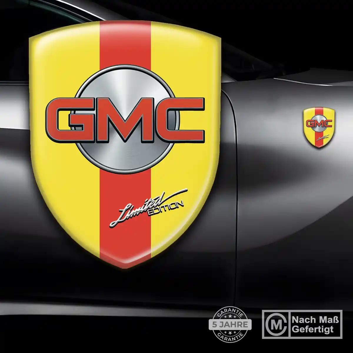 GMC Wappen Emblem Auto Edles Design