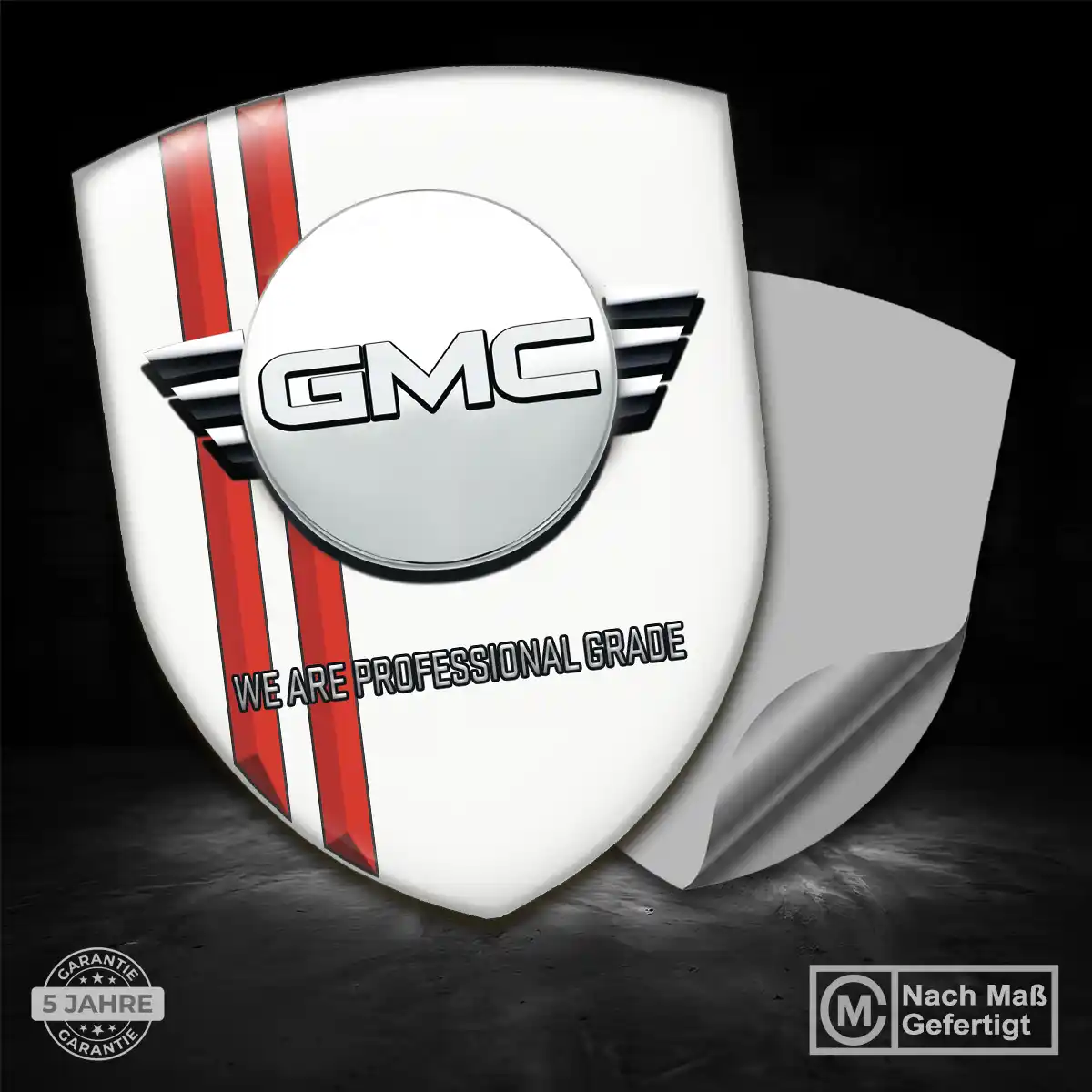 GMC Wappen Emblem Auto Hochwertiges Harz