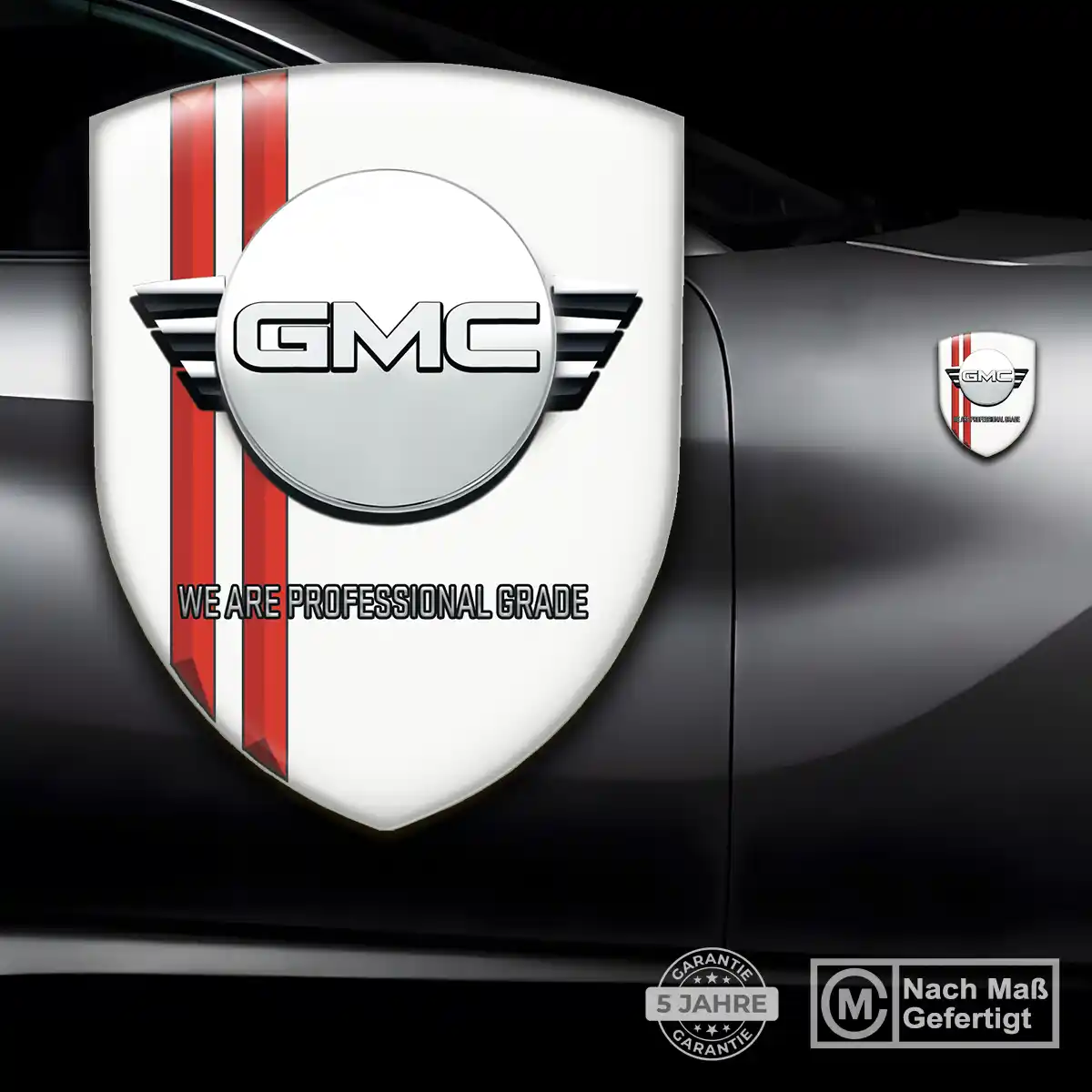 GMC Wappen Emblem Auto Hochwertiges Harz