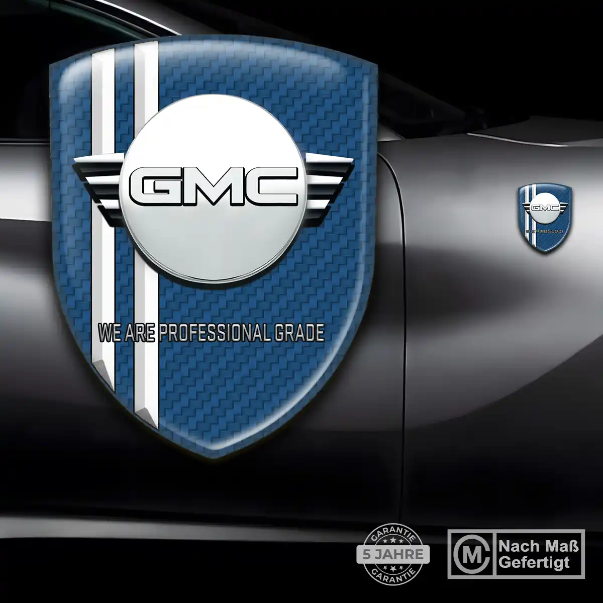 GMC Wappen Emblem Auto Interieurdesign