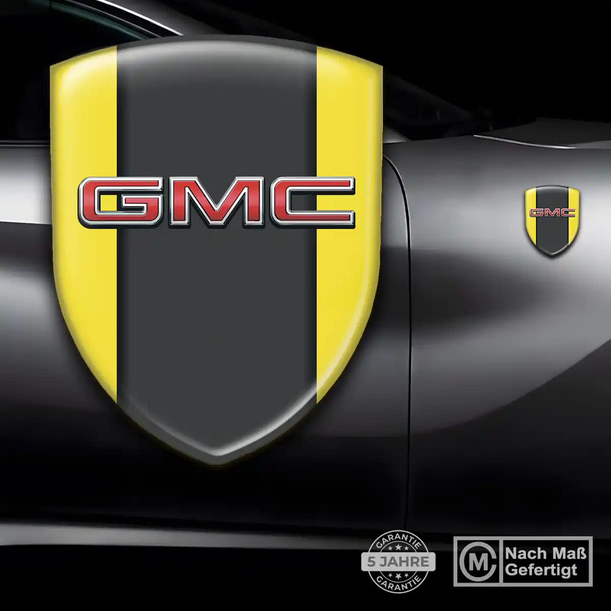 GMC Wappen Emblem Edles Design