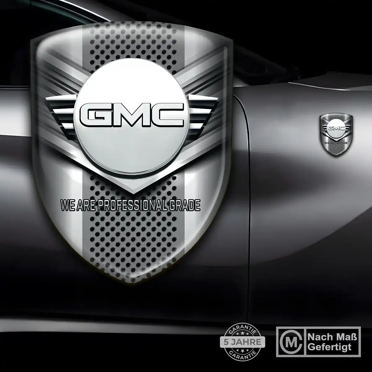 GMC Wappen Emblem Exterieurdesign