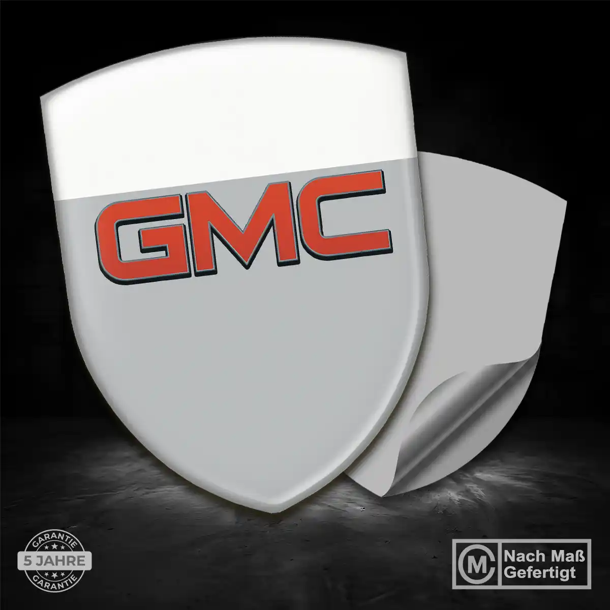 GMC Wappen Emblem Hochwertiges Harz