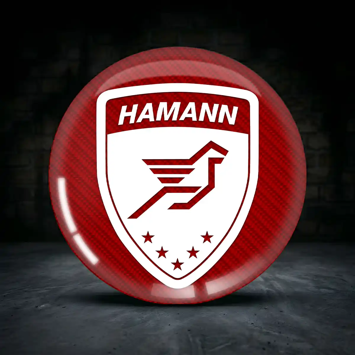 Hamann Aufkleber 3D Gel Premiumqualität