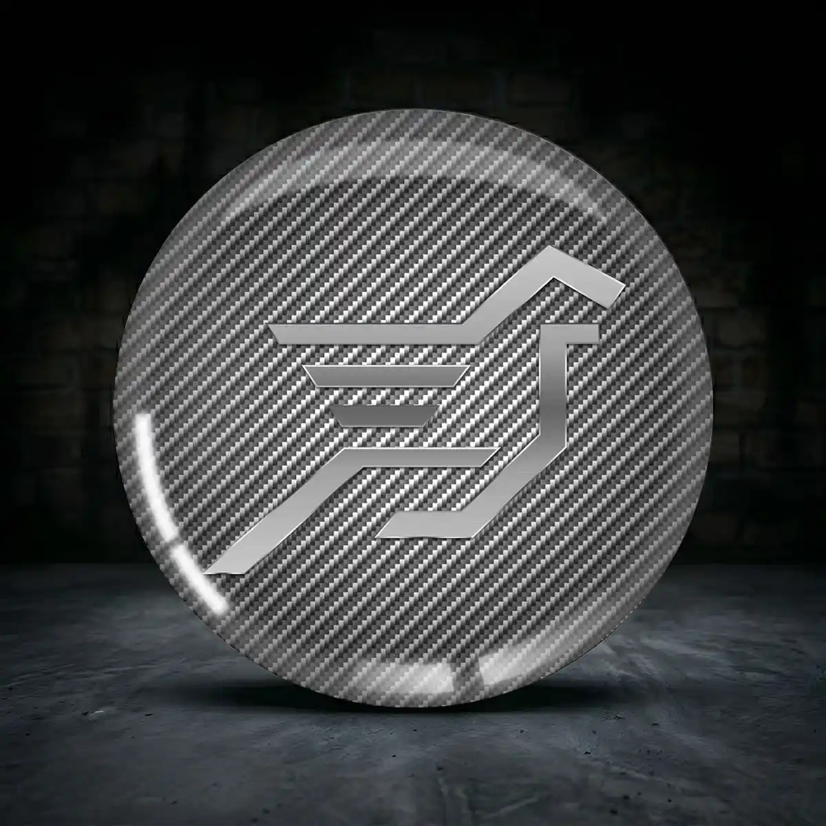 Hamann Aufkleber Felgenemblem Silikon Premiumqualität