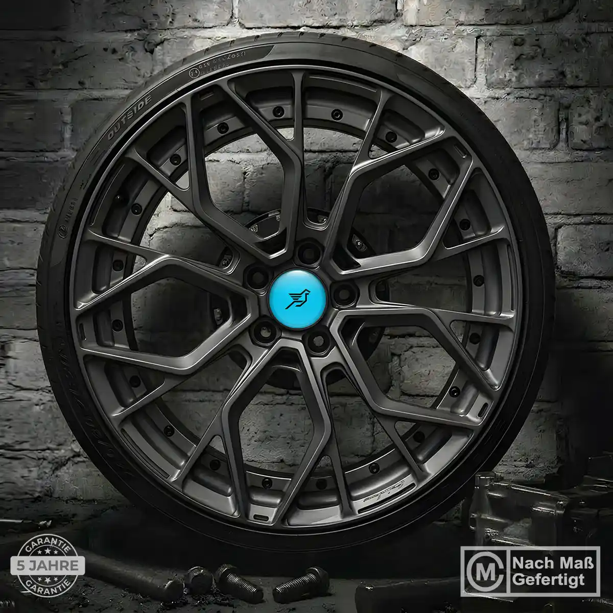 Hamann Aufkleber Nabendeckel Premium-Edition
