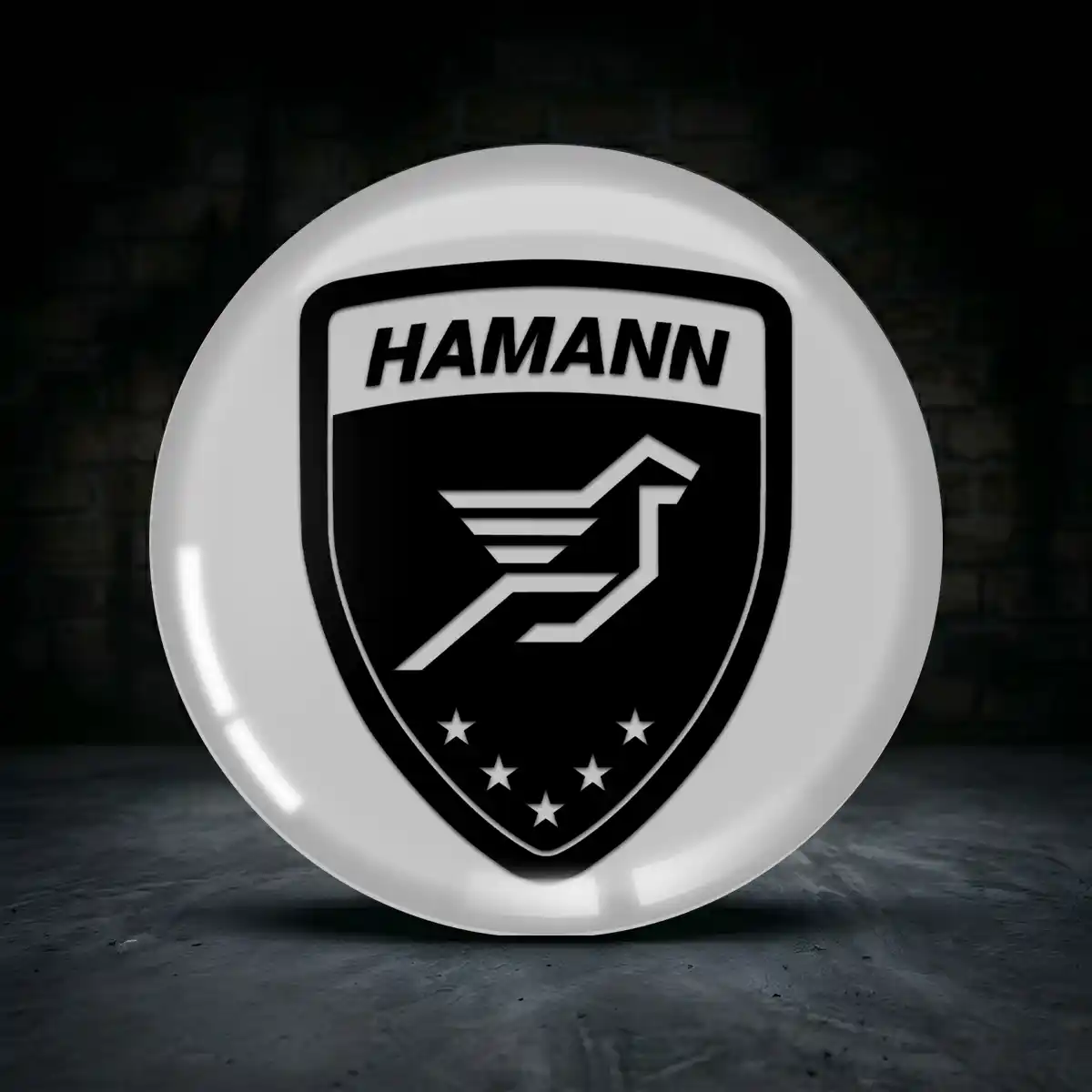 Hamann Embleme Silikon Aufkleber Premiumqualität